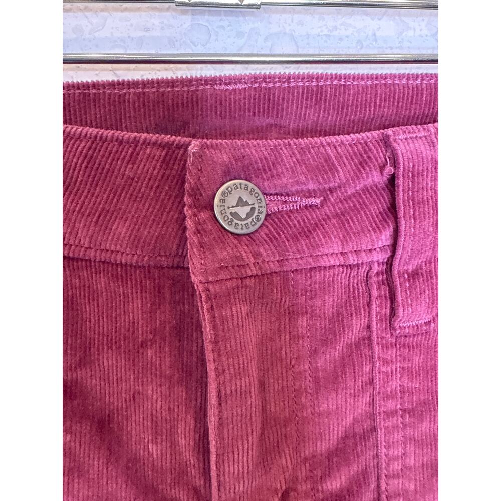 Patagonia Purple Fuschia Grand Pitch Corduroys EUC Sz 28 Pockets Organic Cotton - Picture 4 of 15